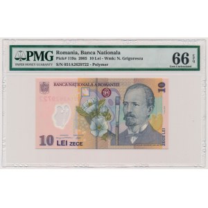 Romania, 10 Lei 2005