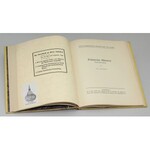 Chomiński- katalog aukcji zbioru 1932 r. - oprawa w pełną skórę