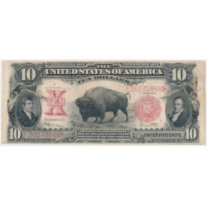 USA, 10 Dollars 1901, Bison