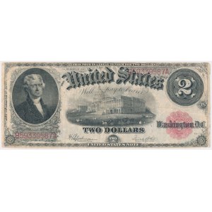 USA, 2 Dollars 1917