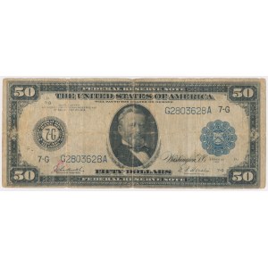 USA, 50 dollars 1914