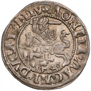 Zygmunt II August, Półgrosz Wilno 1546 - piękny