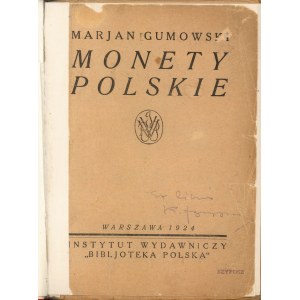 Monety Polskie, M. Gumowski, Warszawa 1924