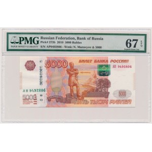 Russia, 5.000 Rubles 2010