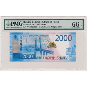 Russia, 2.000 Rubles 2017