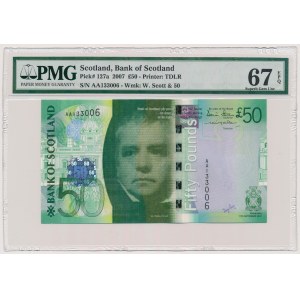 Scotland, 50 Pounds 2007