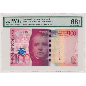 Scotland, 100 Pounds 2007