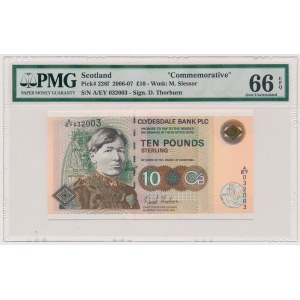 Scotland, 10 Pounds 2007 - commemorative