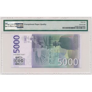 Serbia, 5.000 dinara 2010