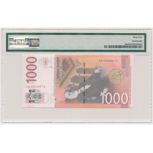 Serbia, 1.000 Dinara 2011