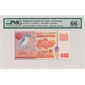 Singapur, 10 dollars (1976)
