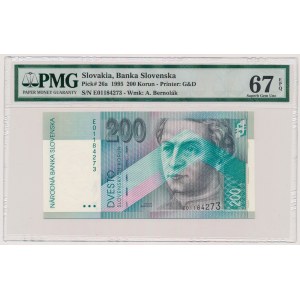 Słowacja, 200 korun 1995