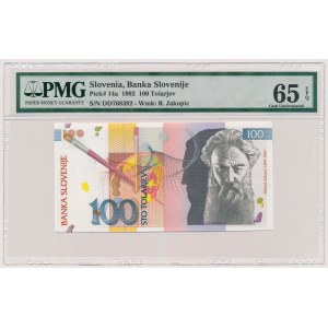 Slovenia, 100 Tolarjev 1992