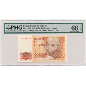 Spain, 200 Pesetas 1980 (1984)