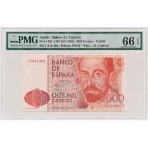 Hiszpania, 2.000 pesetas 1980 (1983)