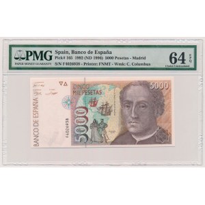 Hiszpania, 5.000 pesetas 1992 (1996)