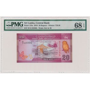 Sri Lanka, 20 rupees 2010