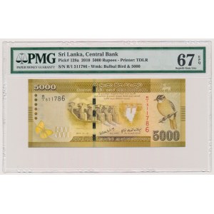 Sri Lanka, 5.000 rupees 2010