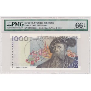 Szwecja, 1.000 kronor 1991