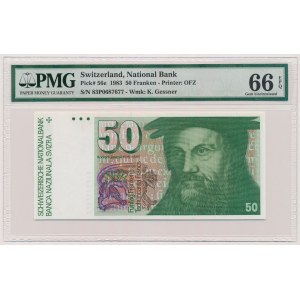 Szwajcaria, 50 franken 1983