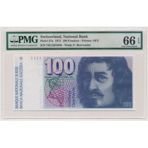Szwajcaria, 100 franken 1975