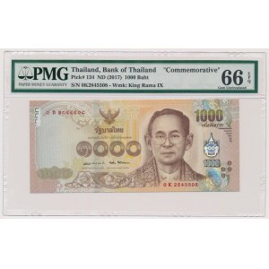 Thailand, 1.000 Baht (2017) - commemorative