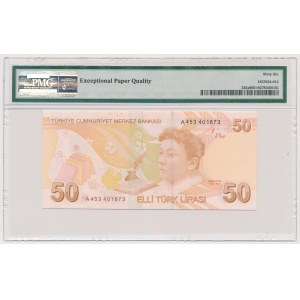 Turkey, 50 Lira 2009