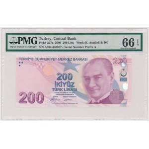 Turkey, 200 Lira 2009 