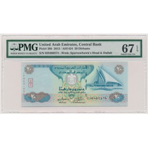 United Arab Emirates, 20 Dirhams 2013