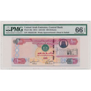 United Arab Emirates, 100 Dirhams 2012