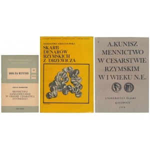 Zestaw książek polskich o numizmatyce antycznej (3)