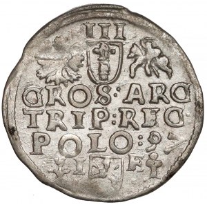 Zygmunt III Waza, Trojak Wschowa 1597 - szeroka głowa