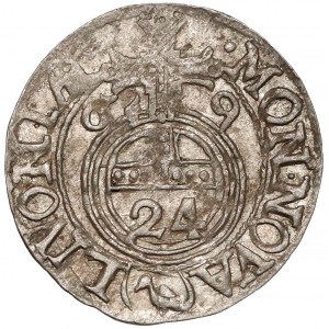 Karol XI, Półtorak Ryga 1669 - LIVONIAE - b.rzadki