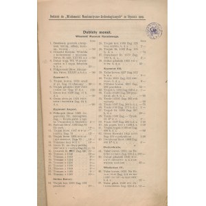 Dodatki do WNA - komplet z lat 1909-1913