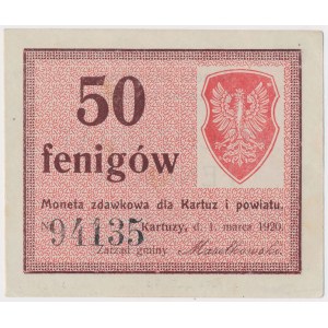 Kartuzy, 50 fenigów 1920