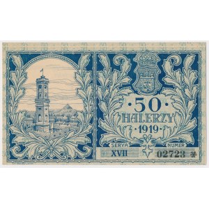 Lwów, 50 halerzy 1919 Ser.XVII