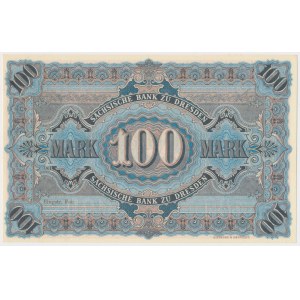Deutschland, Dresden, 100 Mark 1911