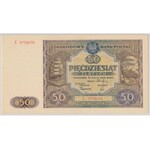 50 złotych 1946 - K - duża litera 