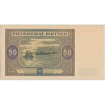 50 złotych 1946 - N - duża litera 
