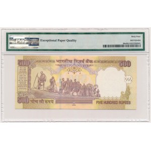 India, 500 Rupees 2006 - SOLID 1AE 777777 - letter E