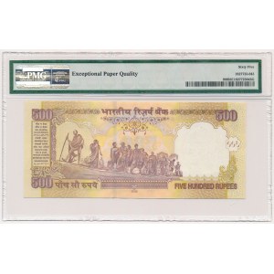 Indie, 500 rupees 2006 - 2AS 400000 - litera L