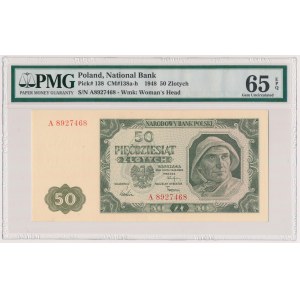 50 złotych 1948 - 7 cyfr - A 
