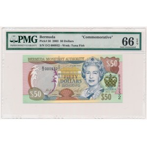 Bermudy, 50 dollars 2003 - okolicznościowy 