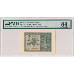 1 złoty 1941 - BB 