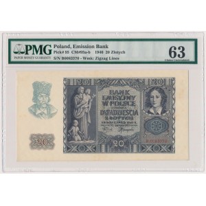 20 złotych 1940 - B 