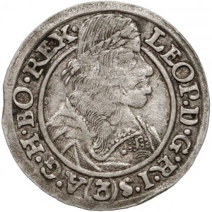 Śląsk, Leopold I, 3 krajcary Wrocław 1665 SH