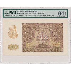 100 złotych 1940 - Ser.E 