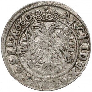 Śląsk, Leopold I, 3 krajcary Wrocław 1660 GH