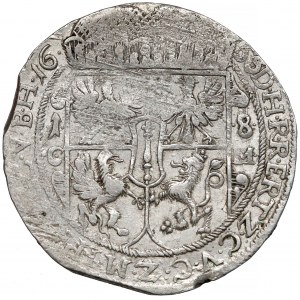 Fryderyk Wilhelm, Ort Królewiec 1656 - litery CM