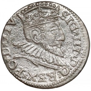 Zygmunt III Waza, Trojak Ryga 1593 - LIV
